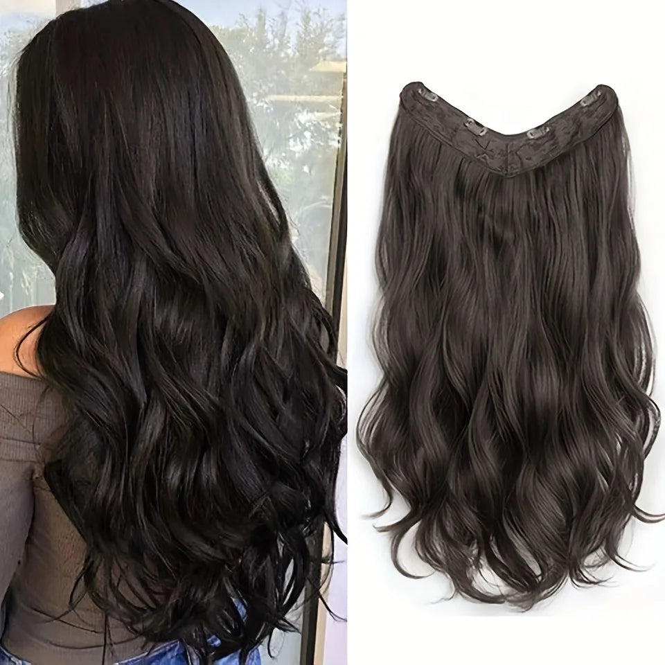 LuxeWave U-Shaped Clip-In Extensions – Effortless Length & Volume - Glamorize Hair & Beauty 