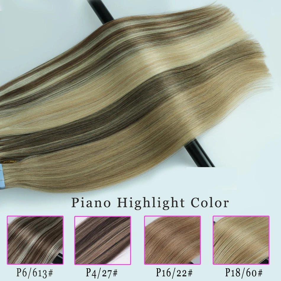 Peruvian Piano Highlight Hair Weft – Premium Remy Sew-In Extensions - 16" - Glamorize Hair & Beauty 