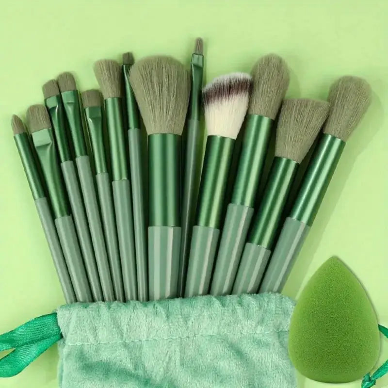 LuxeBlend™ Professional Makeup Brush Set – Soft Fluffy Precision Tools - Glamorize Hair & Beauty 