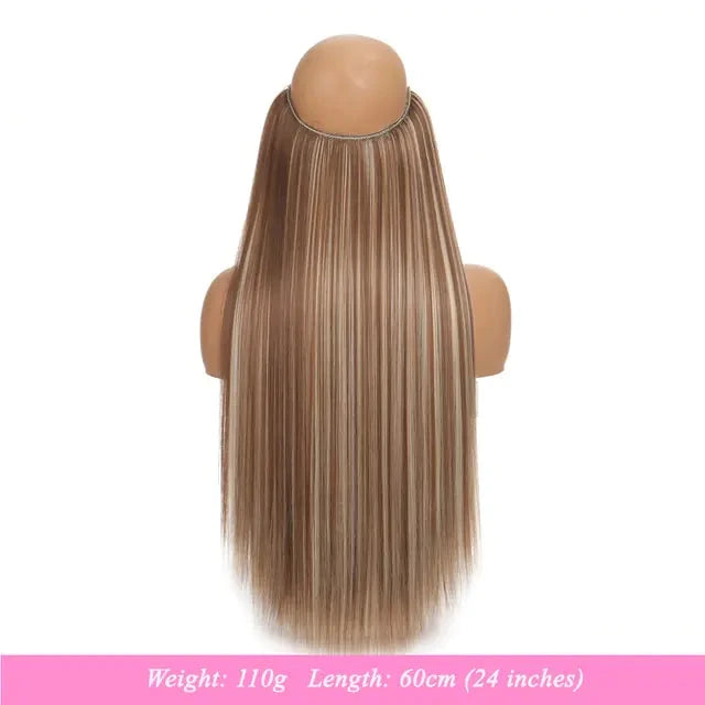 SilkFlex No-Clip Synthetic Hair Extension - Glamorize Hair & Beauty 