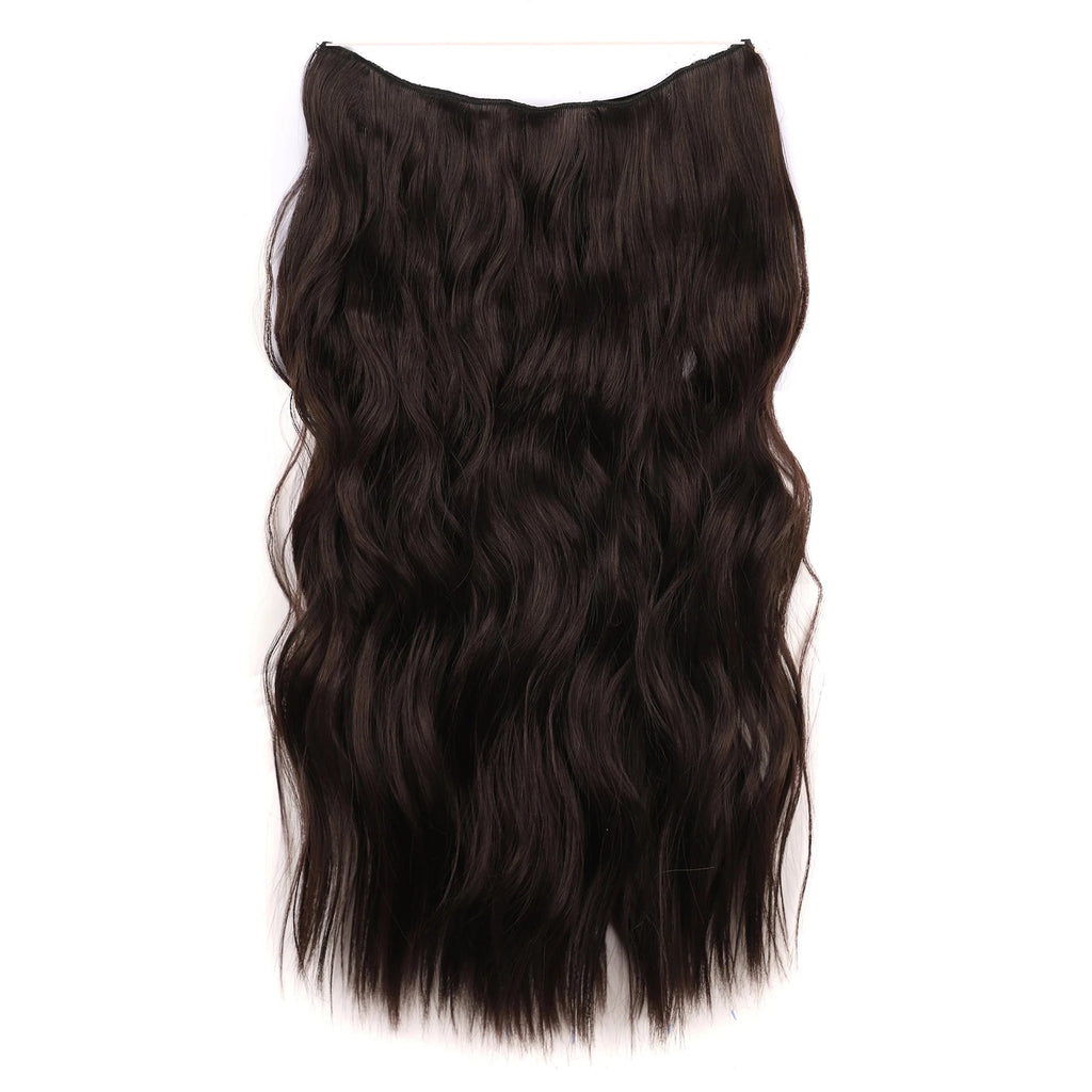 LuxeFlow Invisible Wave Extensions – Seamless One-Piece Hair Boost - Glamorize Hair & Beauty 