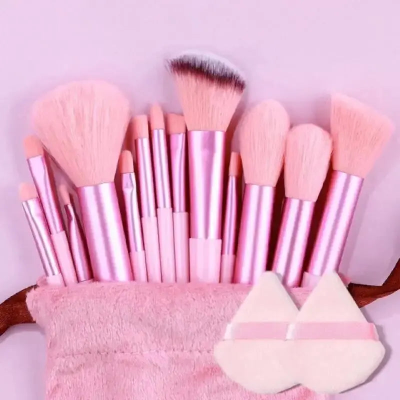 LuxeBlend™ Professional Makeup Brush Set – Soft Fluffy Precision Tools - Glamorize Hair & Beauty 