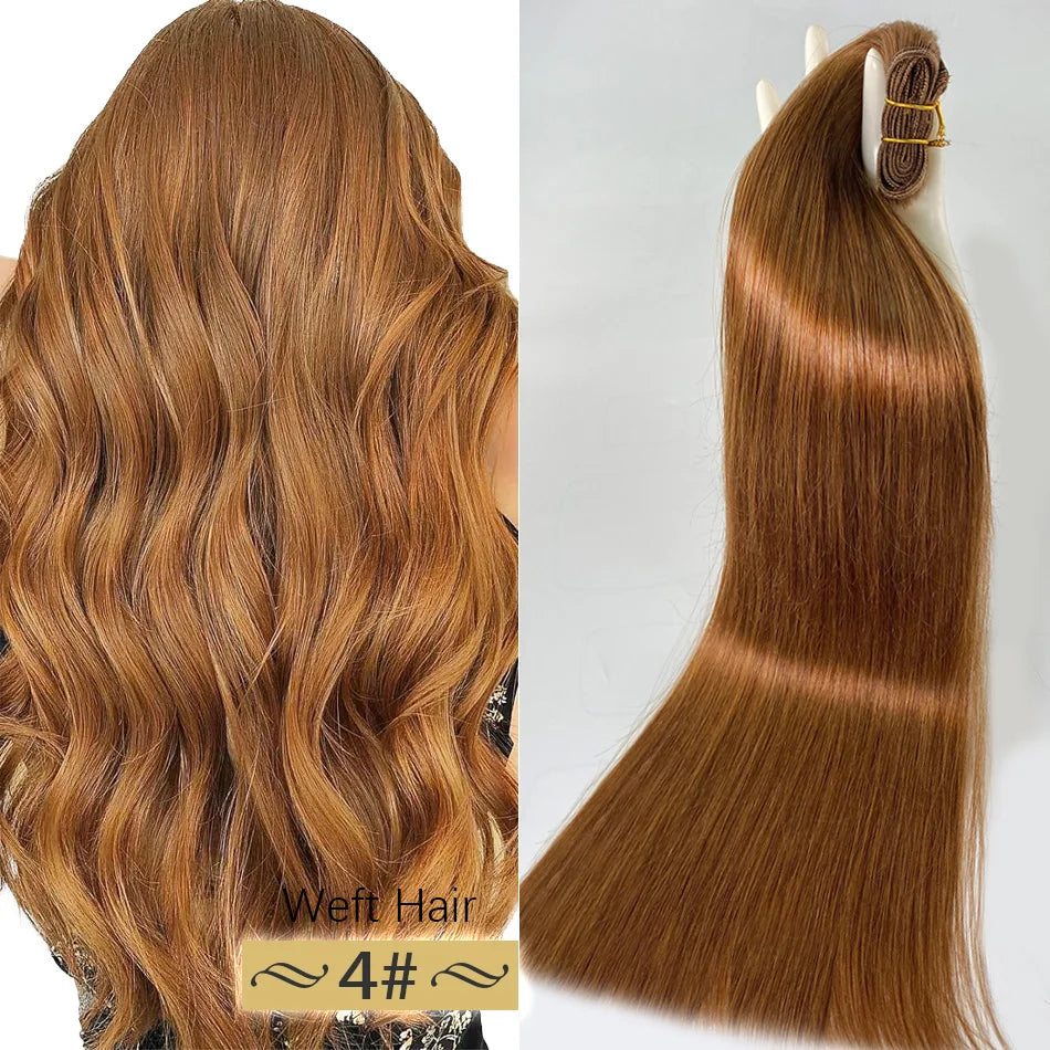 Pure Straight Brazilian Hair Weft – Premium Sew-In Extensions - 22" - Glamorize Hair & Beauty 