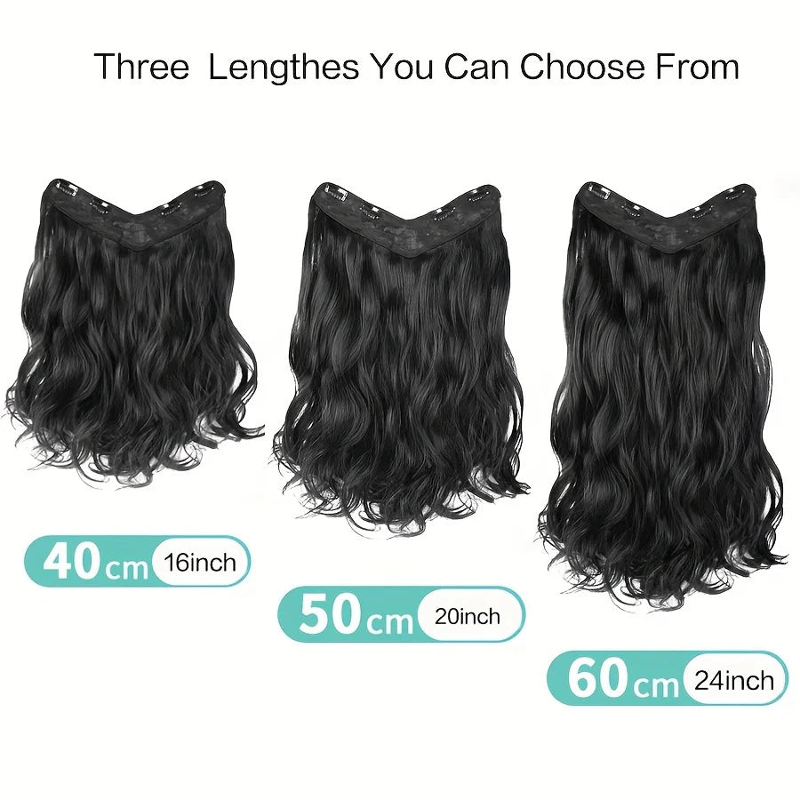 LuxeWave U-Shaped Clip-In Extensions – Effortless Length & Volume - Glamorize Hair & Beauty 