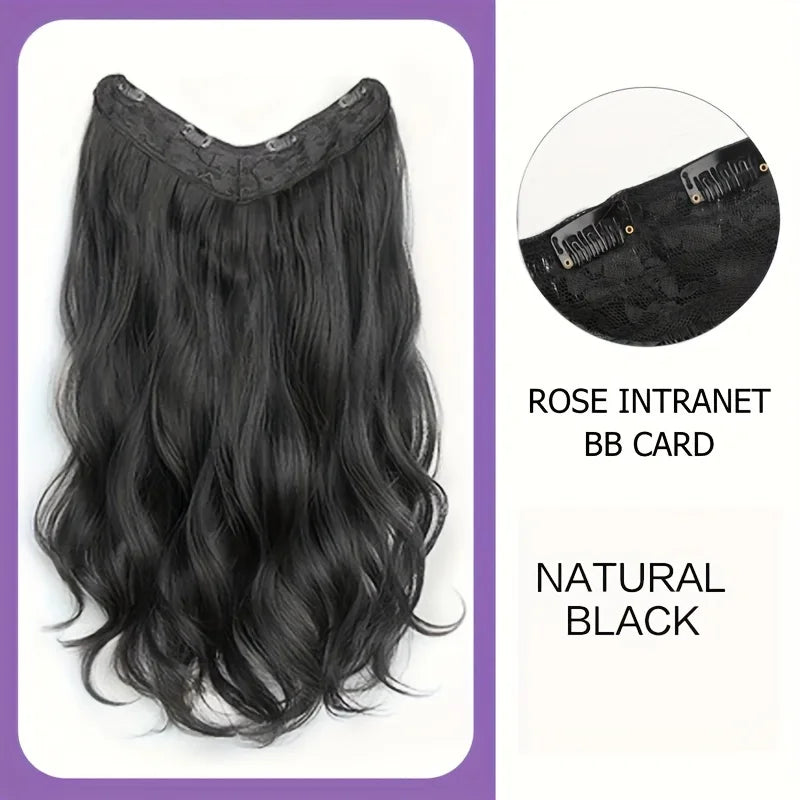 LuxeWave U-Shaped Clip-In Extensions – Effortless Length & Volume - Glamorize Hair & Beauty 