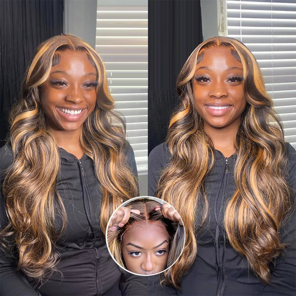 InstaGlam Ombre Body Wave HD Lace Wig – Ready-to-Wear Perfection - Glamorize Hair & Beauty 