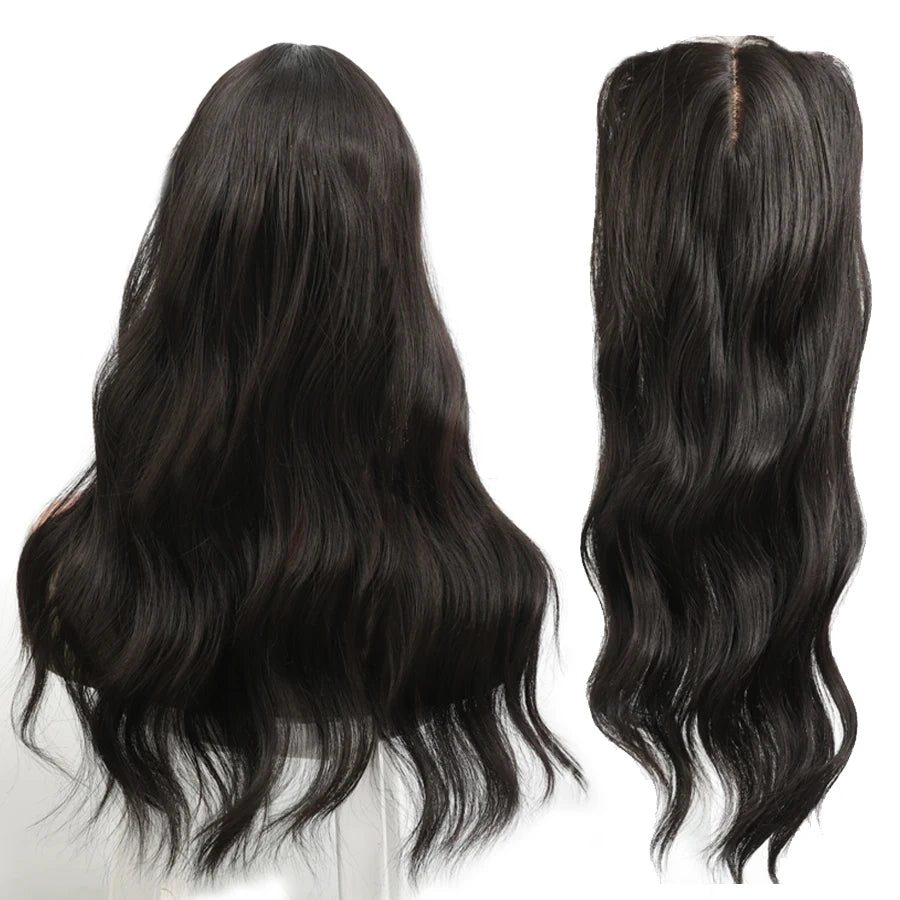 WaveGlam Clip-On Topper – 22" Natural Waves - Glamorize Hair & Beauty 