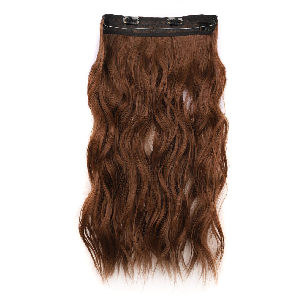 LuxeFlow Invisible Wave Extensions – Seamless One-Piece Hair Boost - Glamorize Hair & Beauty 