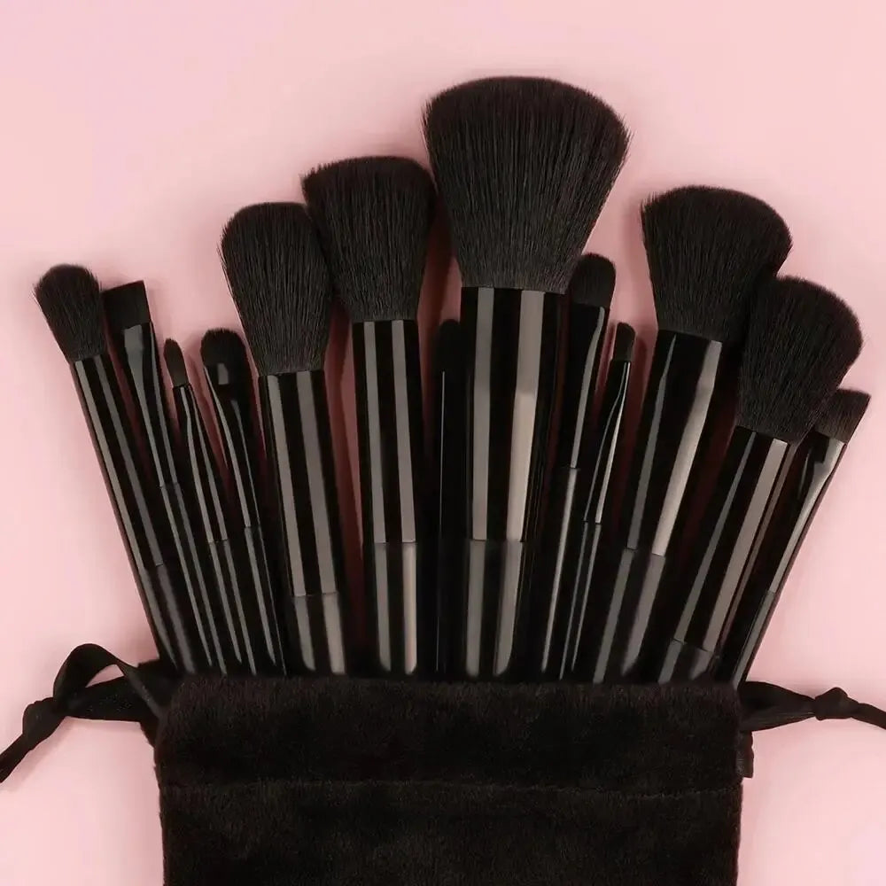 LuxeBlend™ Professional Makeup Brush Set – Soft Fluffy Precision Tools - Glamorize Hair & Beauty 