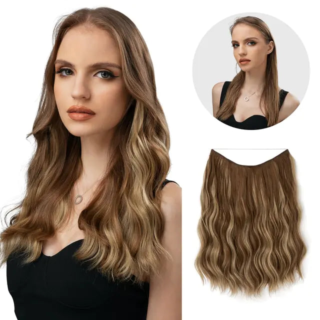 WaveGlam Clip-In Wavy Hair Extensions - Glamorize Hair & Beauty 