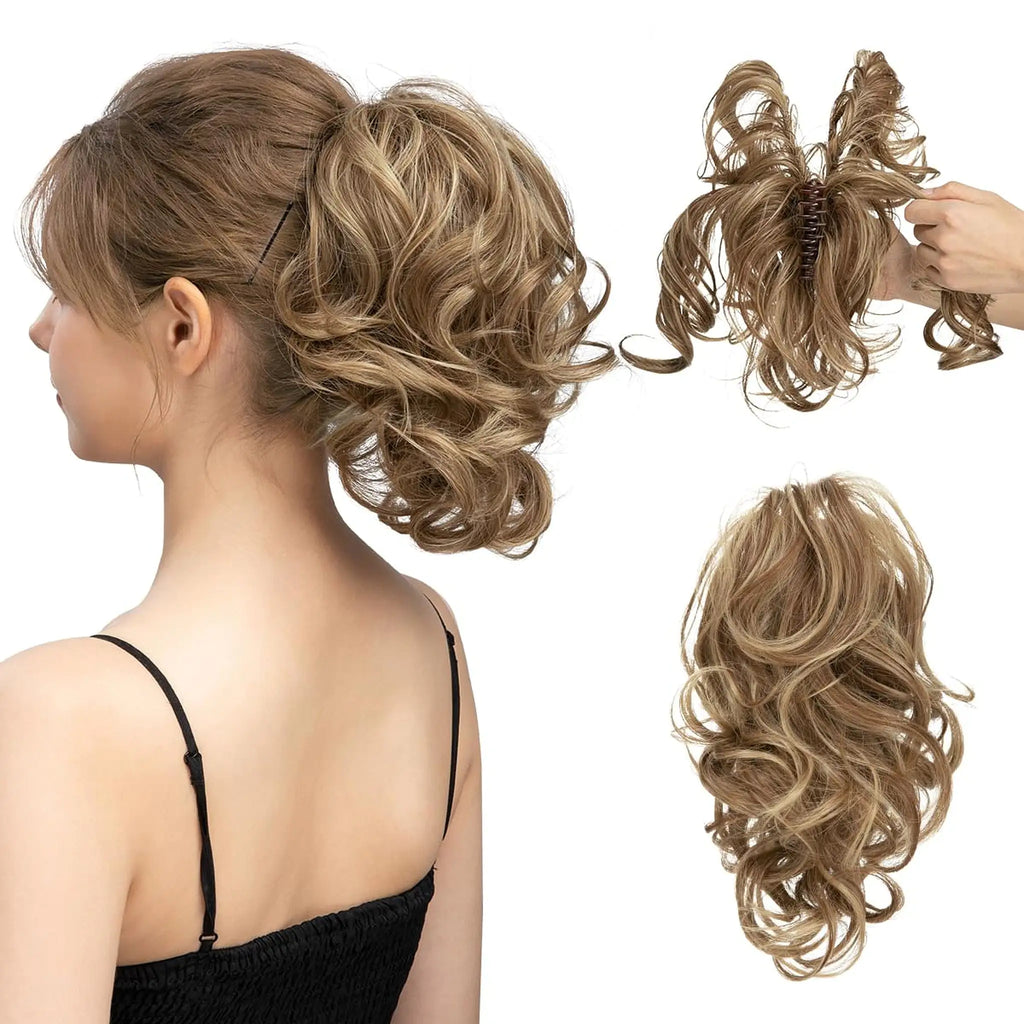 ChicMess Clip-In Hair Bun - Glamorize Hair & Beauty 