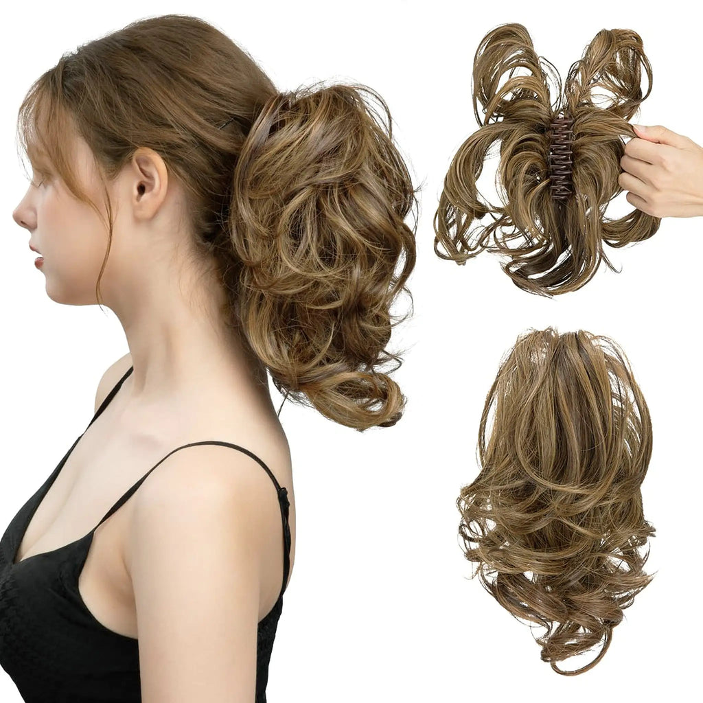 ChicMess Clip-In Hair Bun - Glamorize Hair & Beauty 