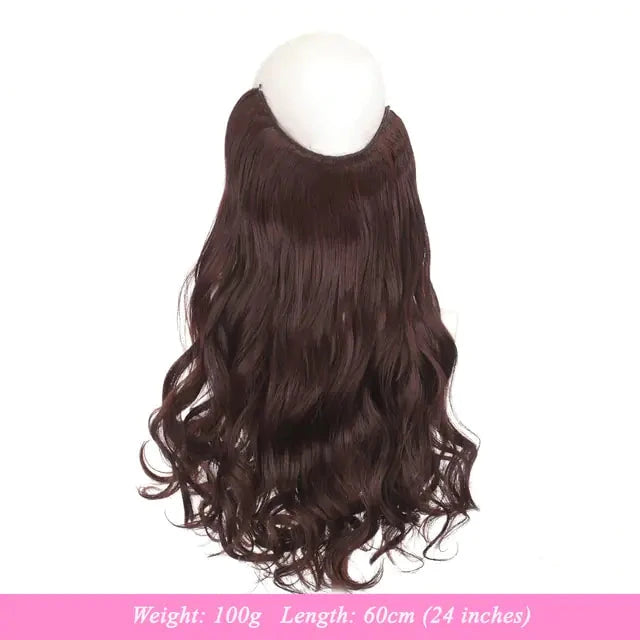 SilkFlex No-Clip Synthetic Hair Extension - Glamorize Hair & Beauty 