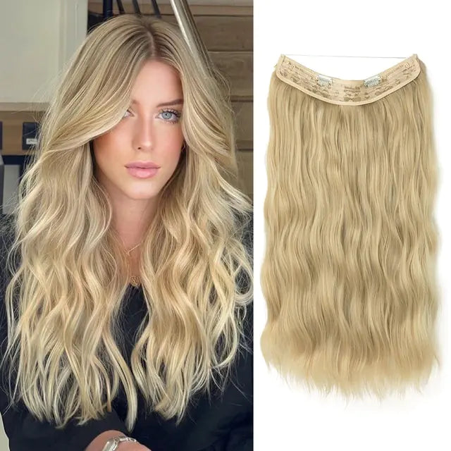 WaveGlam Clip-In Wavy Hair Extensions - Glamorize Hair & Beauty 