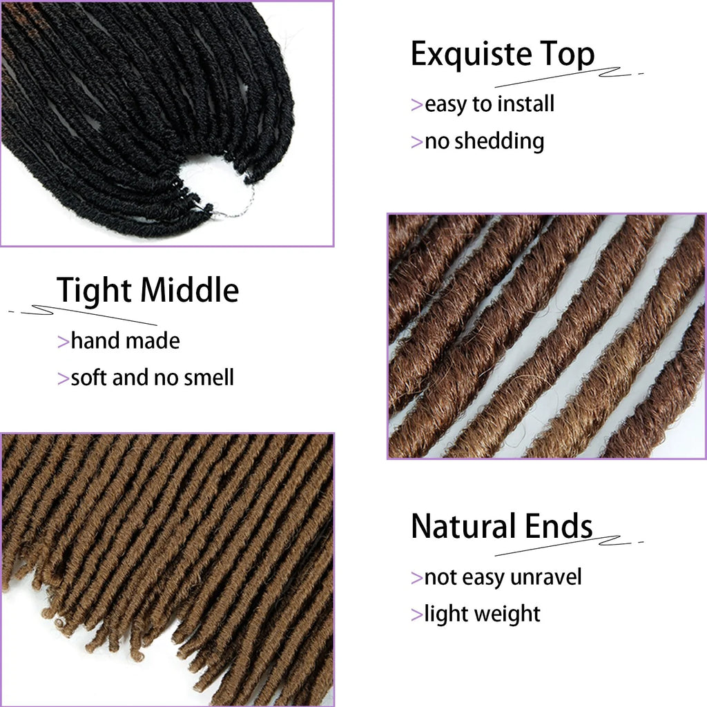 UrbanLocs Synthetic Dreadlock Hair Extensions - Glamorize Hair & Beauty 