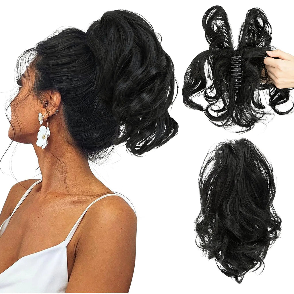 ChicMess Clip-In Hair Bun - Glamorize Hair & Beauty 