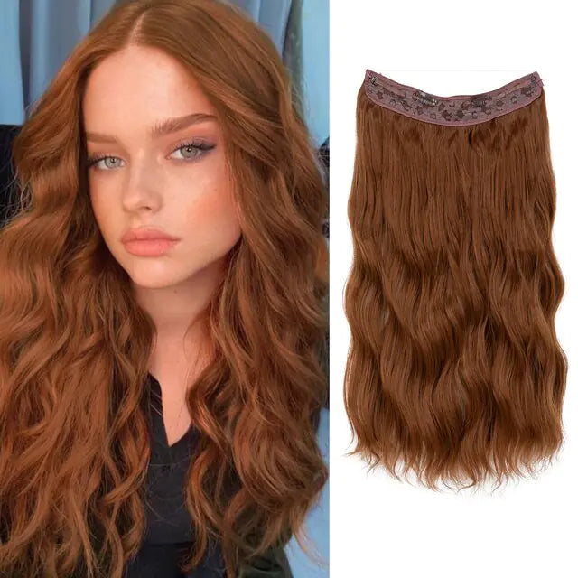 WaveGlam Clip-In Wavy Hair Extensions - Glamorize Hair & Beauty 