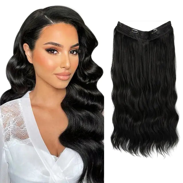 WaveGlam Clip-In Wavy Hair Extensions - Glamorize Hair & Beauty 