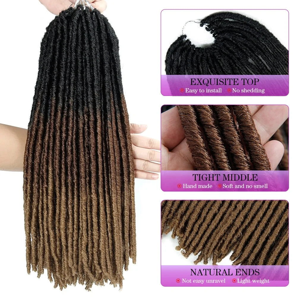 UrbanLocs Synthetic Dreadlock Hair Extensions - Glamorize Hair & Beauty 