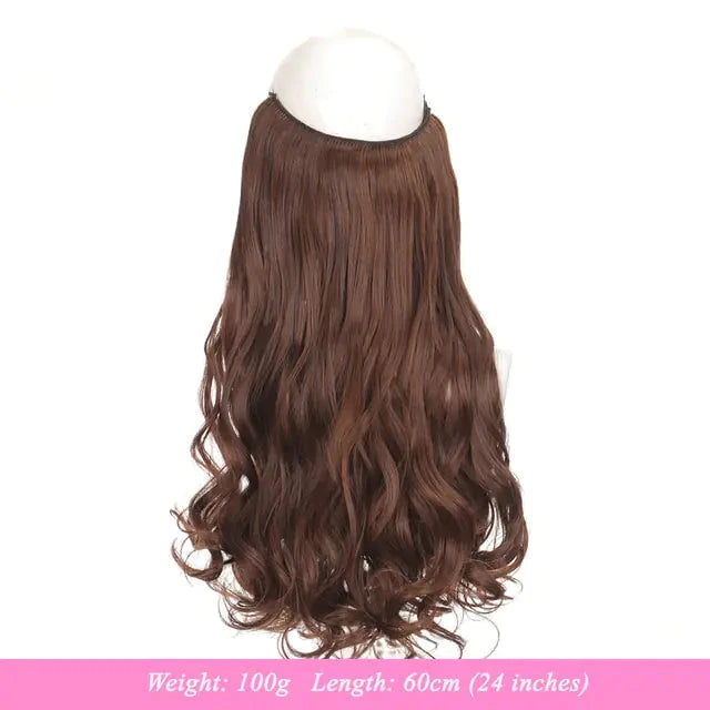 SilkFlex No-Clip Synthetic Hair Extension - Glamorize Hair & Beauty 