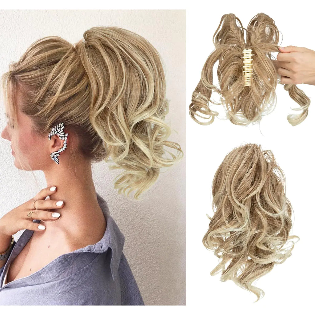 ChicMess Clip-In Hair Bun - Glamorize Hair & Beauty 