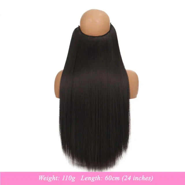 SilkFlex No-Clip Synthetic Hair Extension - Glamorize Hair & Beauty 