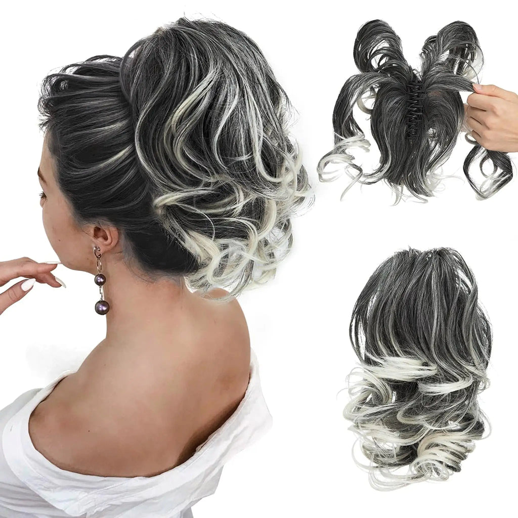 ChicMess Clip-In Hair Bun - Glamorize Hair & Beauty 