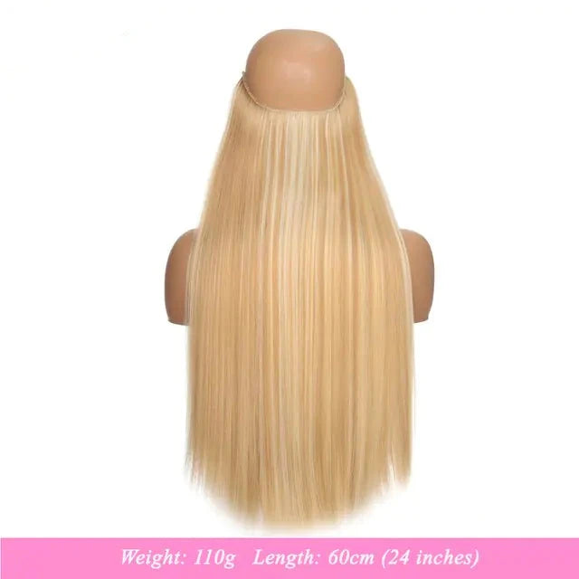 SilkFlex No-Clip Synthetic Hair Extension - Glamorize Hair & Beauty 