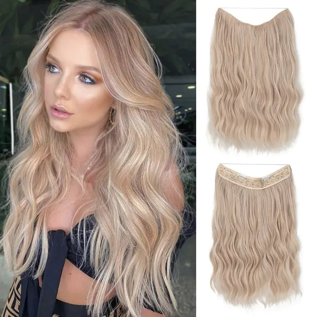 WaveGlam Clip-In Wavy Hair Extensions - Glamorize Hair & Beauty 